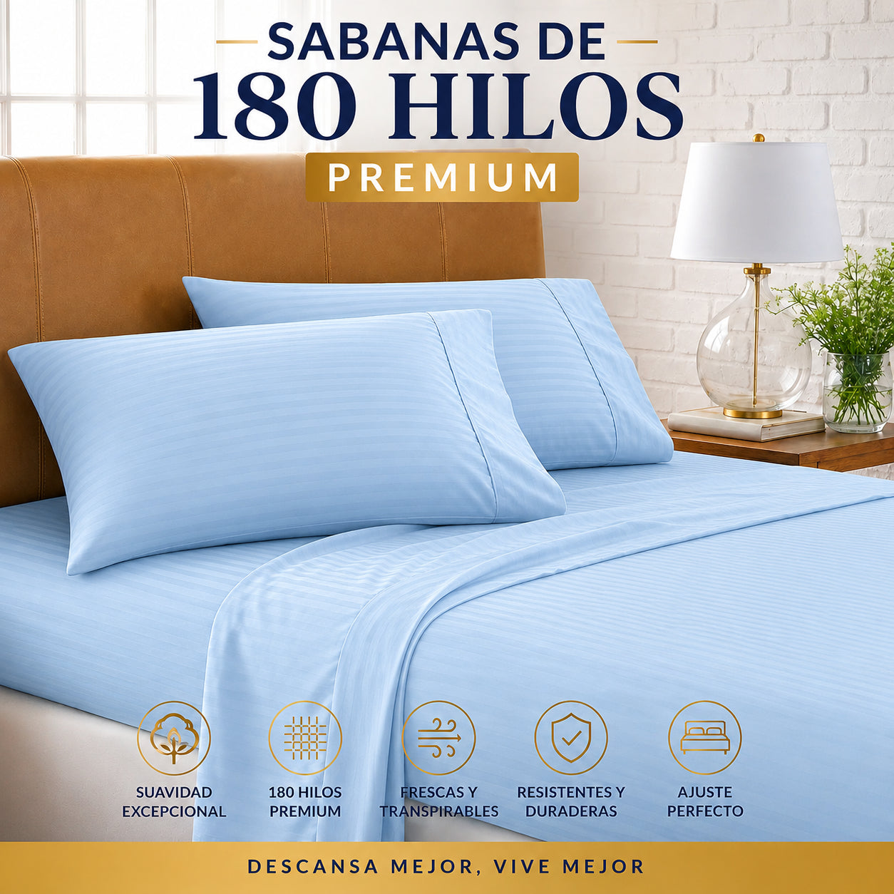Sábanas Luxury - 180 Hilos