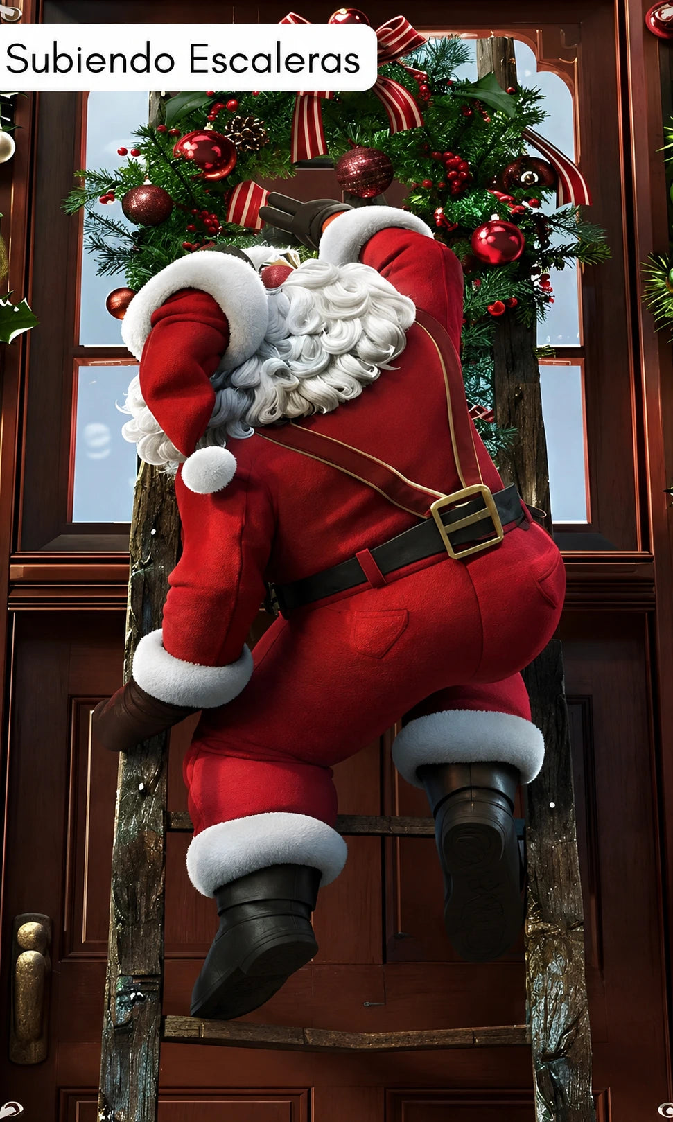 Decora tu puerta esta Navidad 🎄