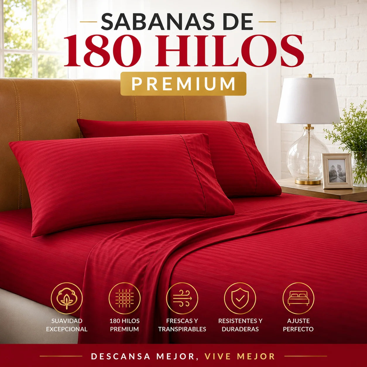 Sábanas Luxury - 180 Hilos
