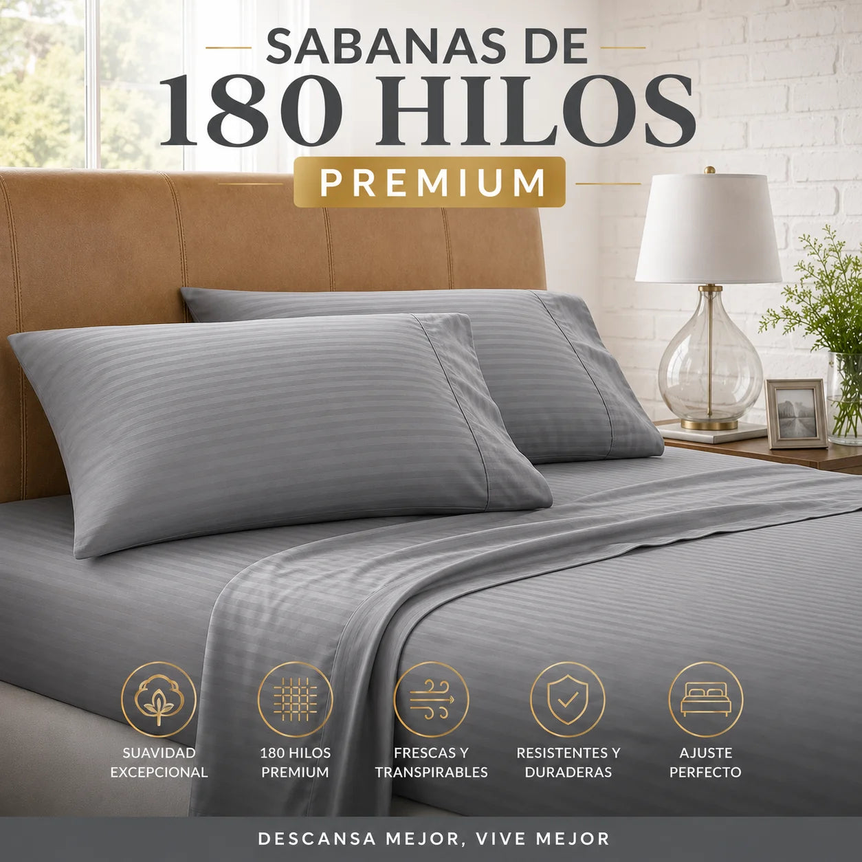 Sábanas Luxury - 180 Hilos