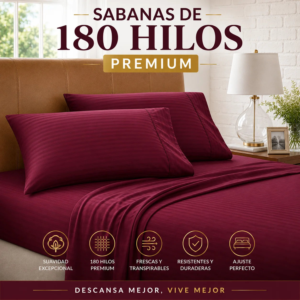 Sábanas Luxury - 180 Hilos