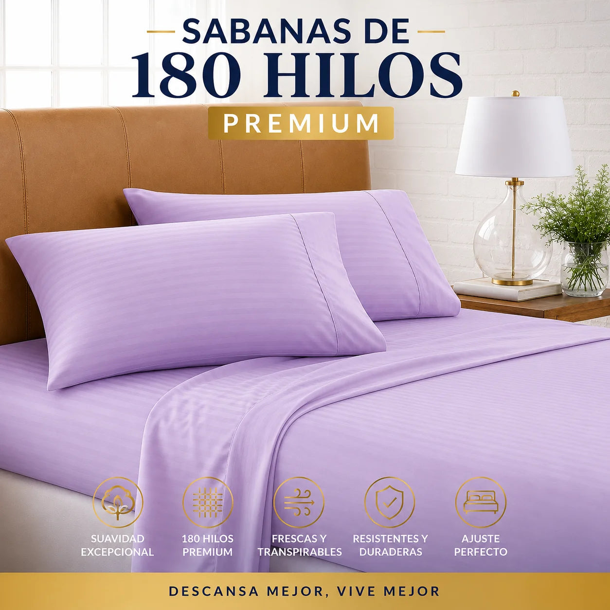 Sábanas Luxury - 180 Hilos