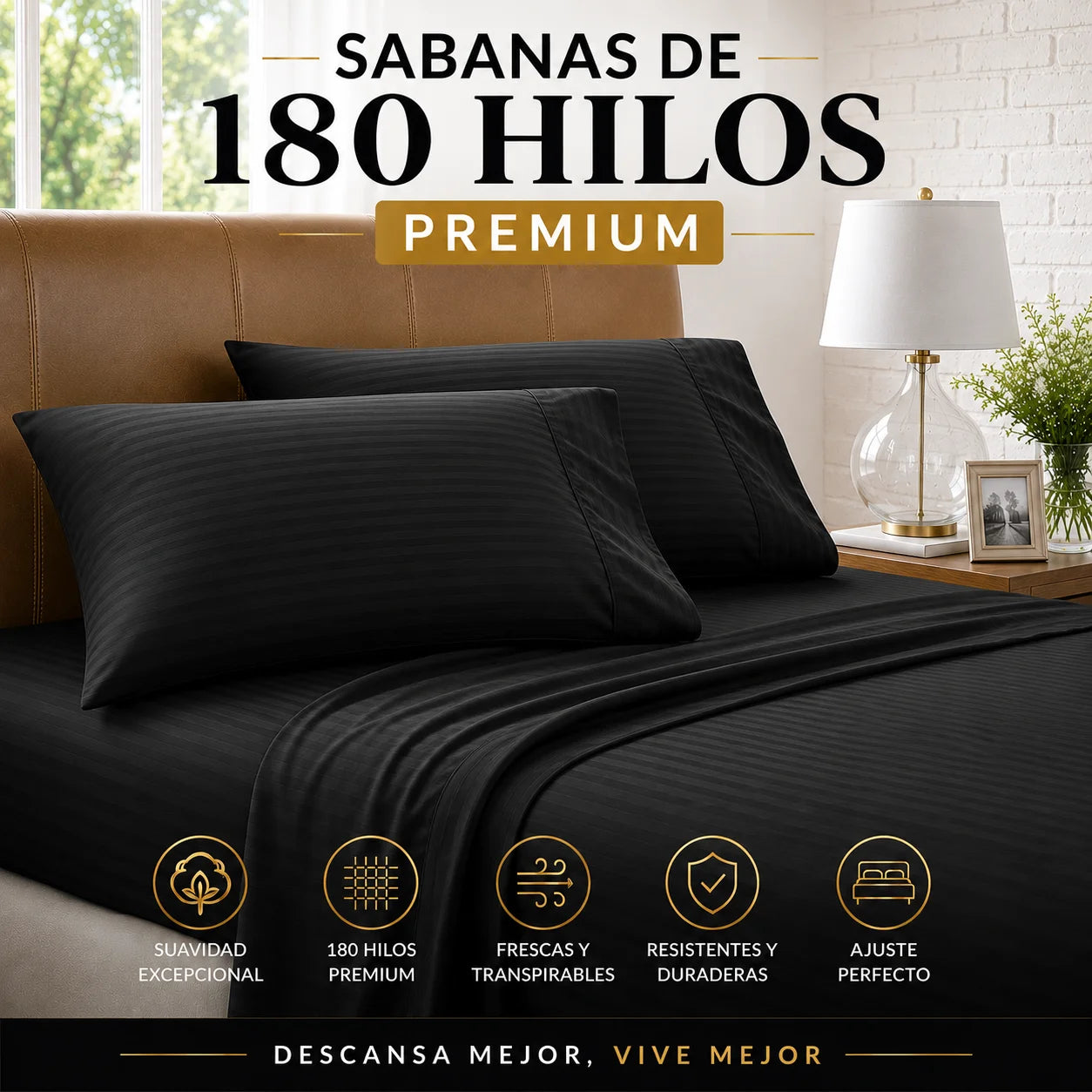 Sábanas Luxury - 180 Hilos