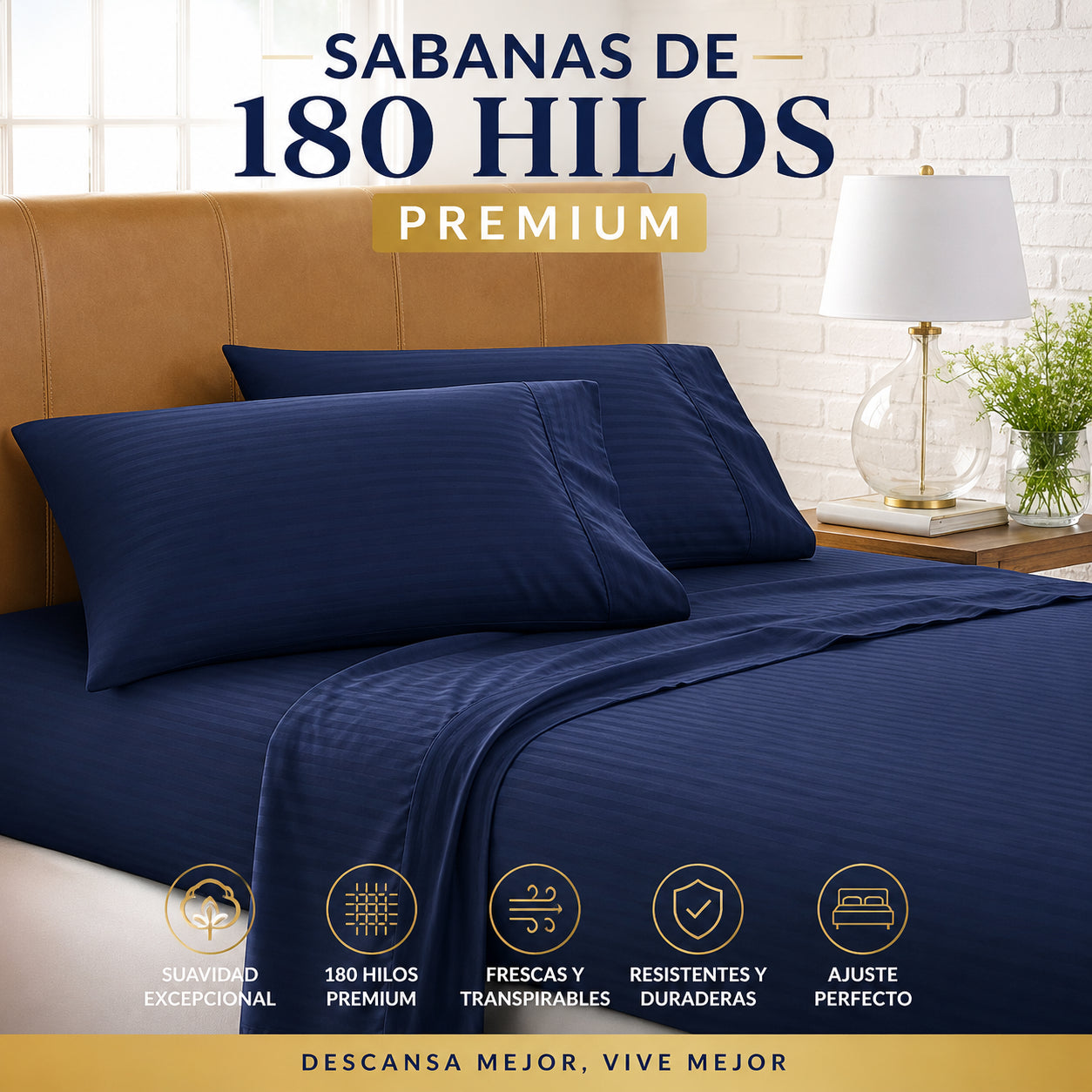 Sábanas Luxury - 180 Hilos